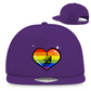 Snapback RAINBOW SKATE HEART