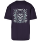 Oversize T-Shirt HOCKEY SKULL (back)