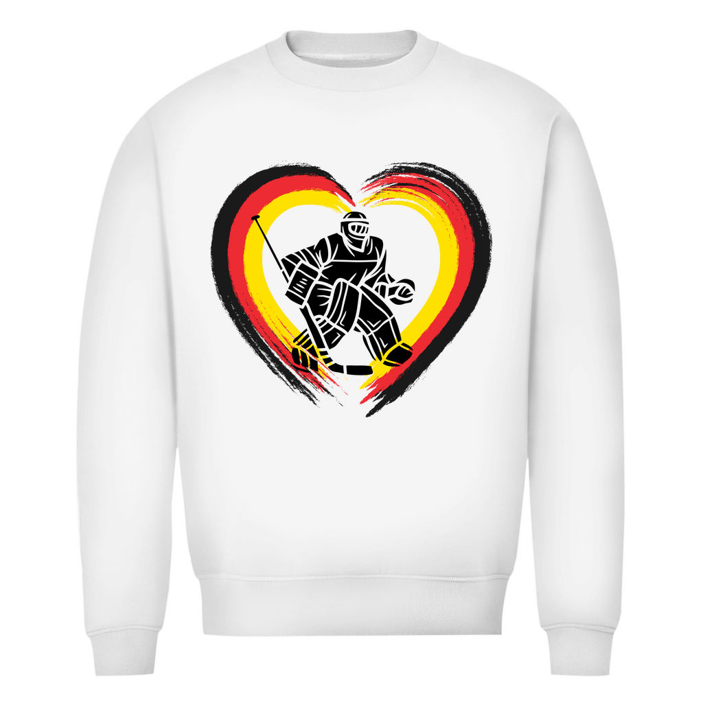 Unisex Sweatshirt HEART GERMANY GOALIE