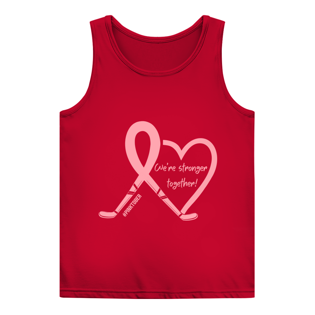 Ladies Tank Top PINKTOBER STRONGER TOGETHER