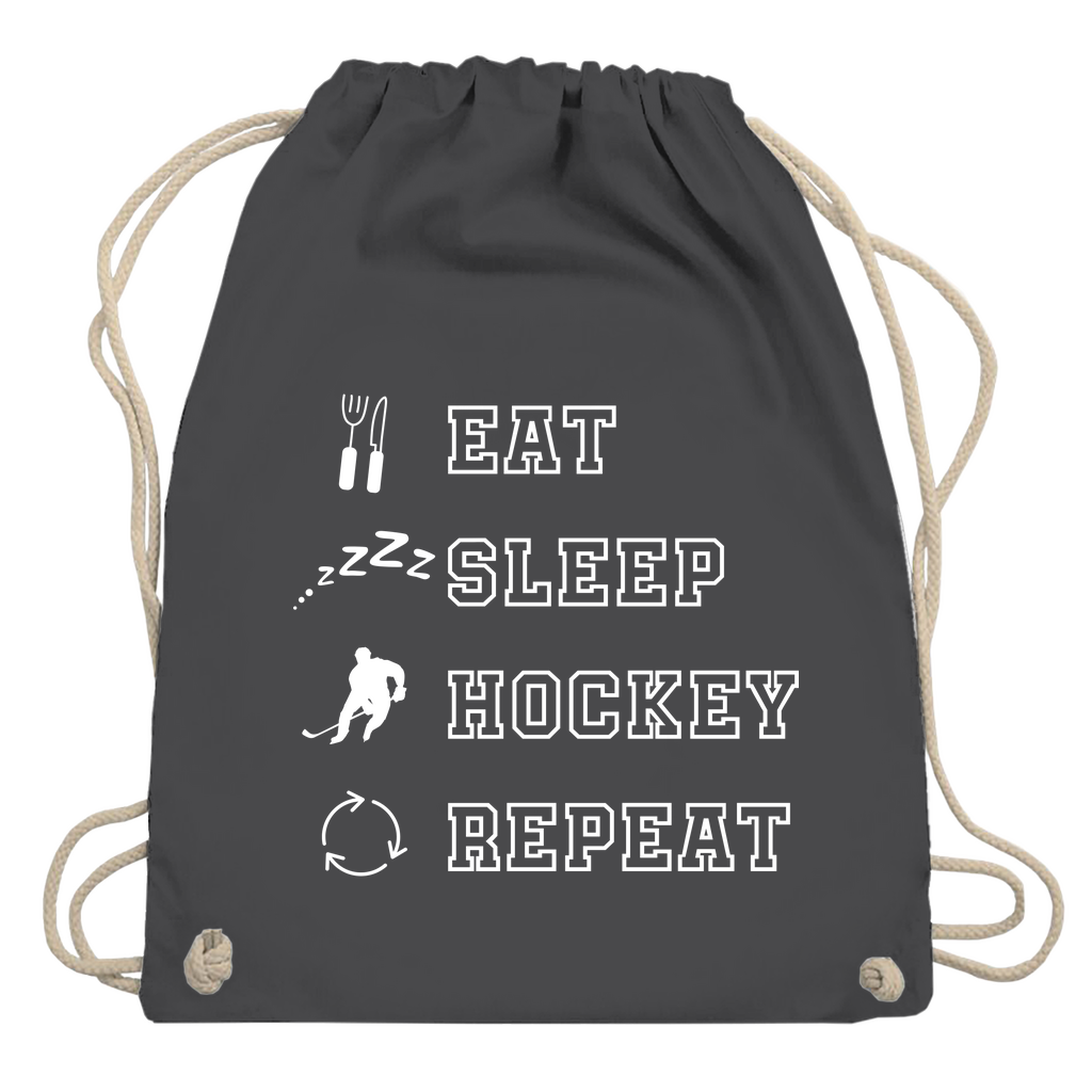 Turnbeutel EAT, SLEEP REPEAT