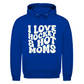 Unisex Hoodie I LOVE HOCKEY & HOT MOMS