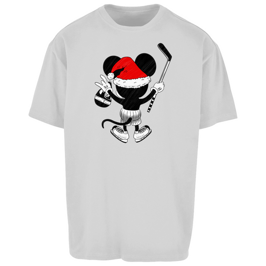 Oversize T-Shirt HOCKEY-SANTA-MOUSE