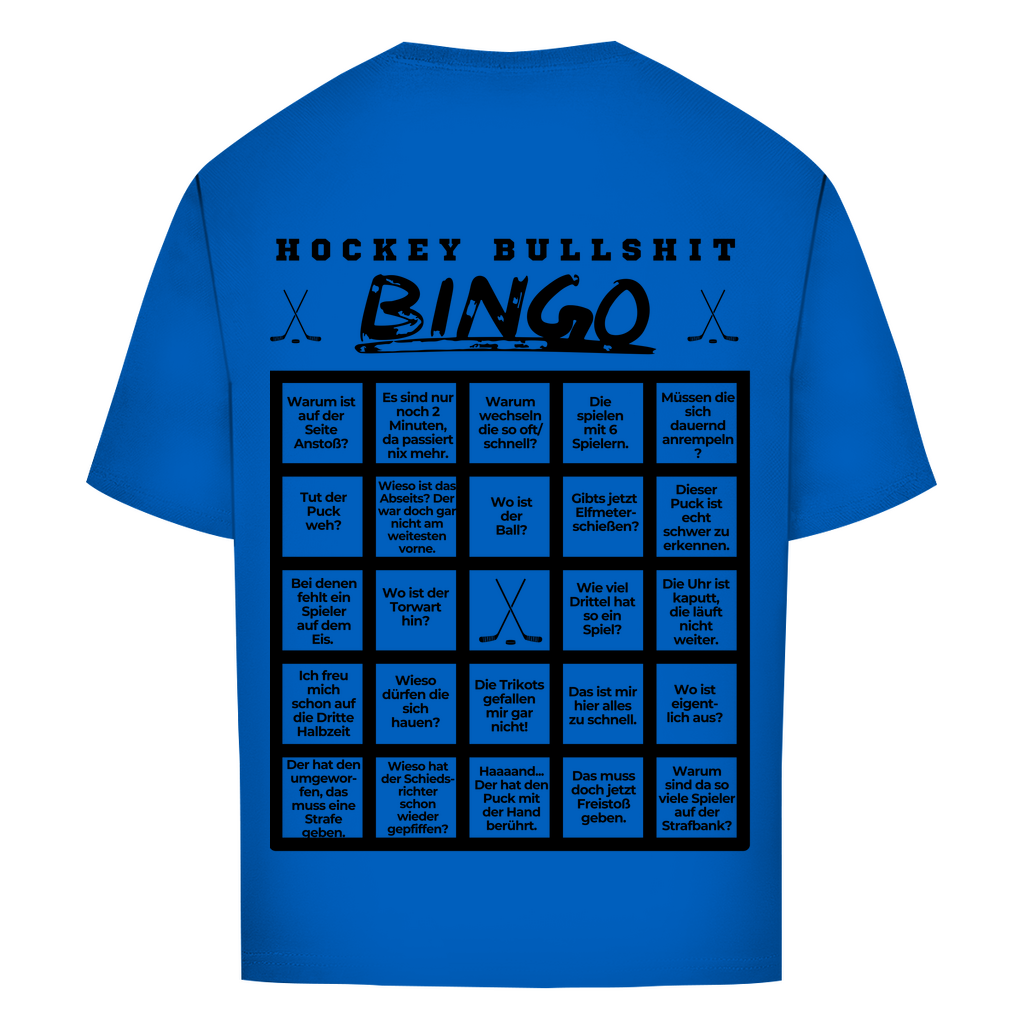 Oversize T-Shirt BULLSHIT BINGO (back)