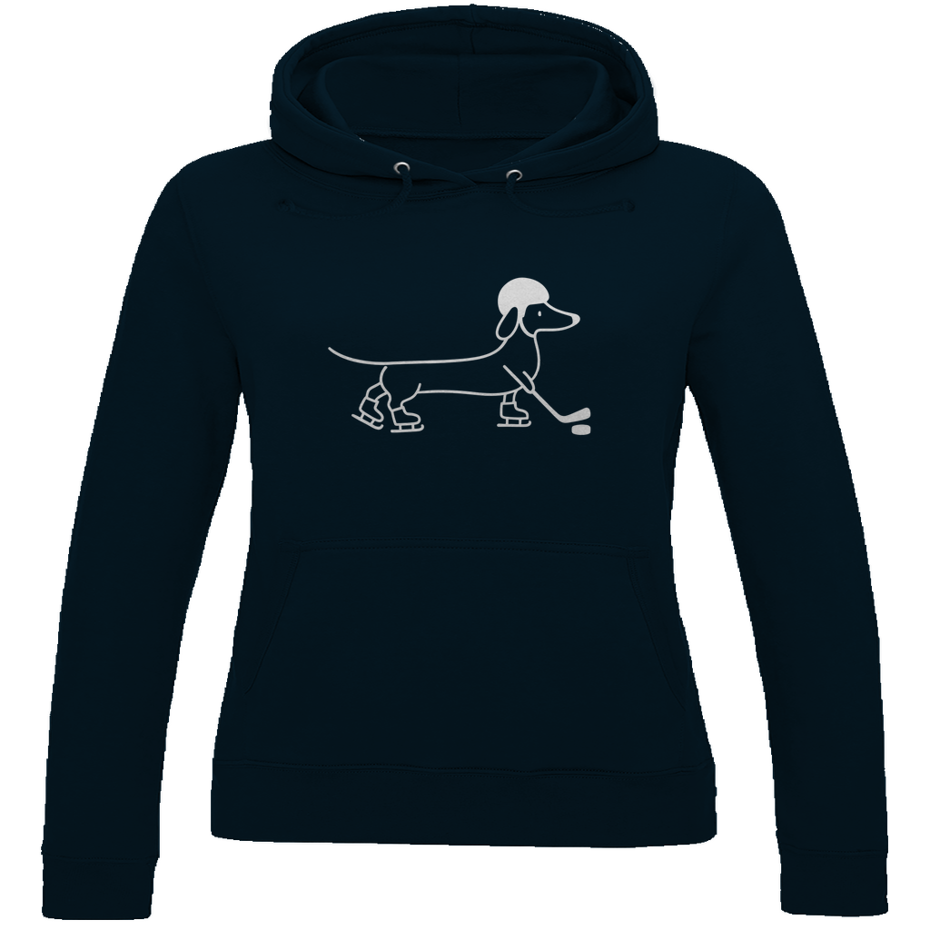 Ladies Hoodie HOCKEY DACKEL