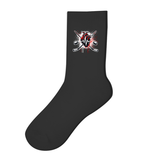 Socken HOCKEY HEARTBEAT