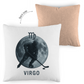 Kopfkissen zweifarbig STERNZEICHEN VIRGO / JUNGFRAU