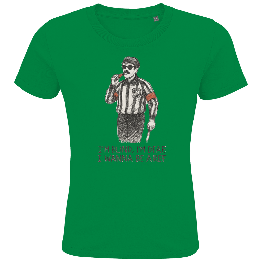 Kids T-Shirt WANNA BE A REF