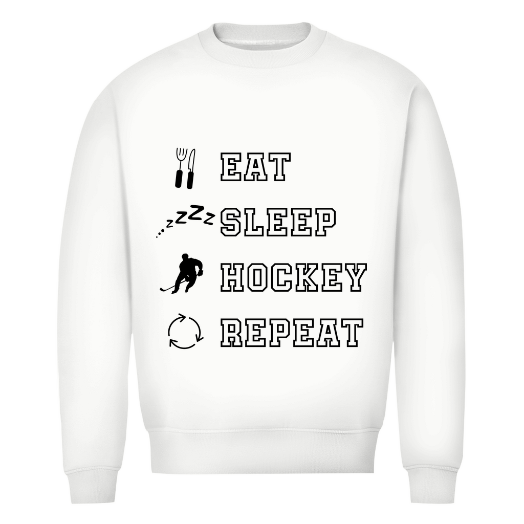 Unisex Sweatshirt EAT, SLEEP REPEAT