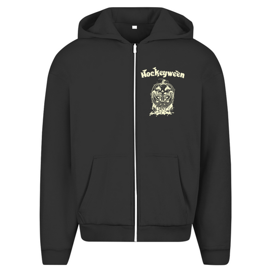 Oversize Zipper HOCKEYWEEN (front&back)