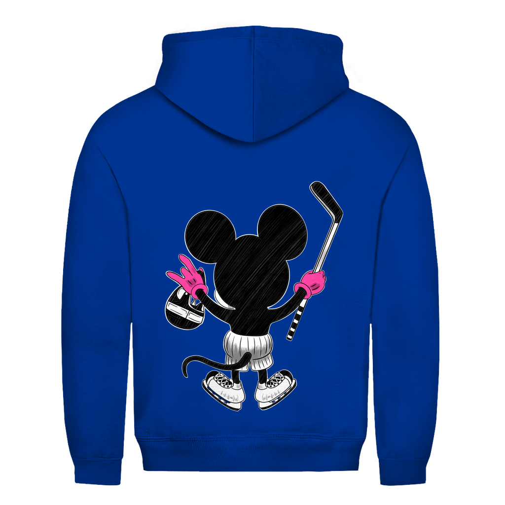 Hoodie HOCKEYMOUSE PINK (back)