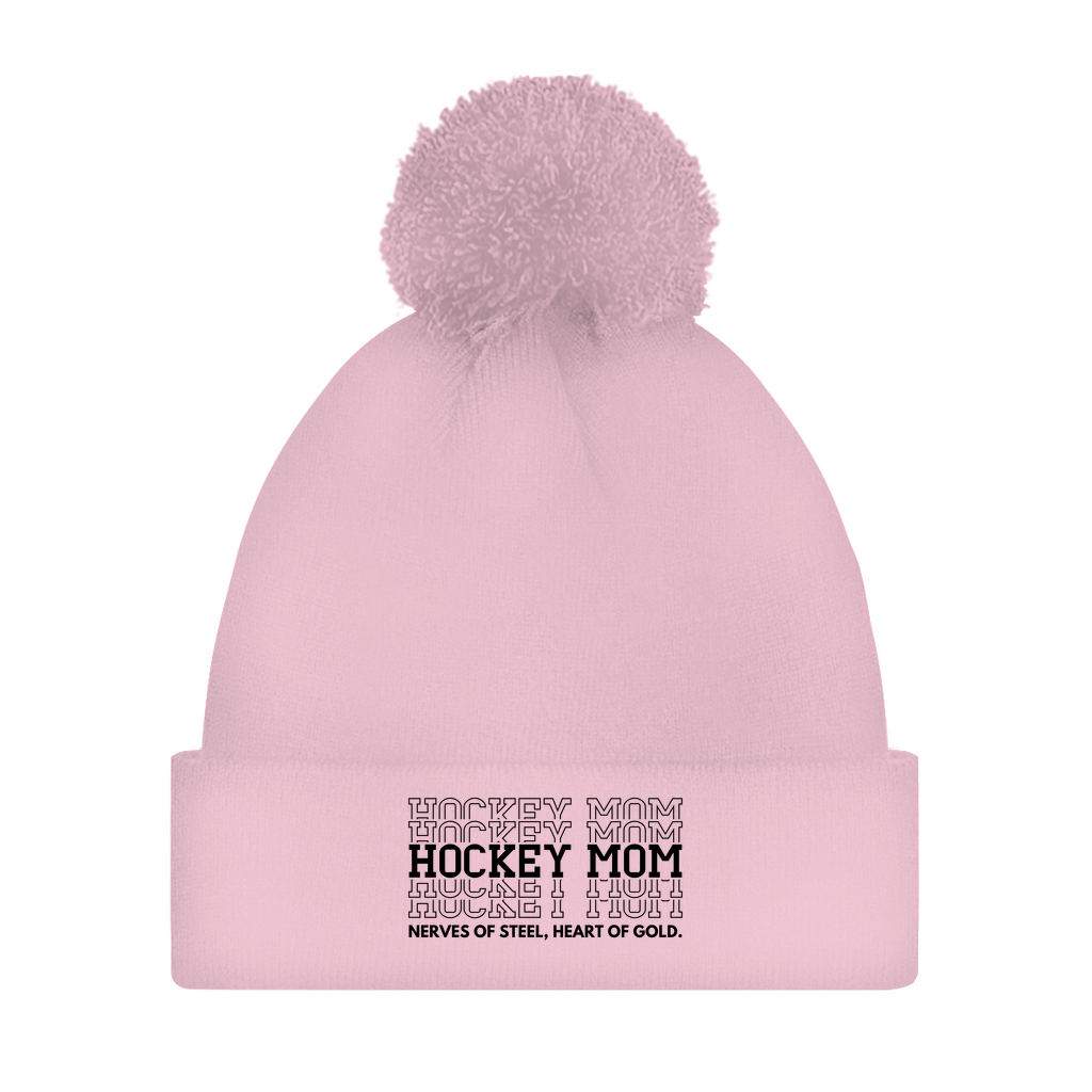 Bommelmütze HOCKEYMOM NERVES & HEART
