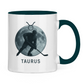 Tasse zweifarbig STERNZEICHEN TAURUS / STIER