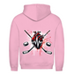 Unisex Hoodie HOCKEY HEARTBEAT (back)