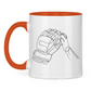 Tasse zweifarbig GLOVE & PAW