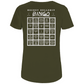 Ladies T-Shirt BULLSHIT BINGO (back)