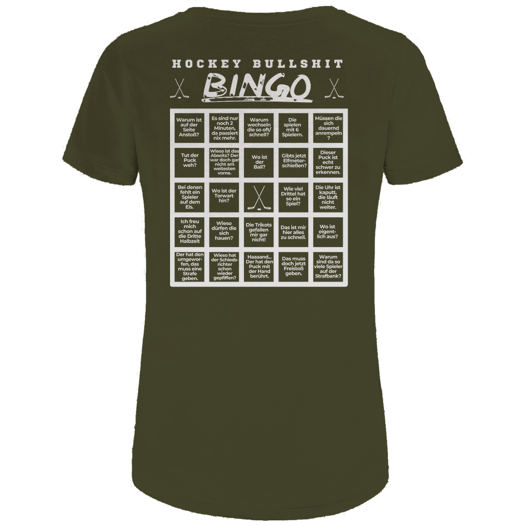 Ladies T-Shirt BULLSHIT BINGO (back)