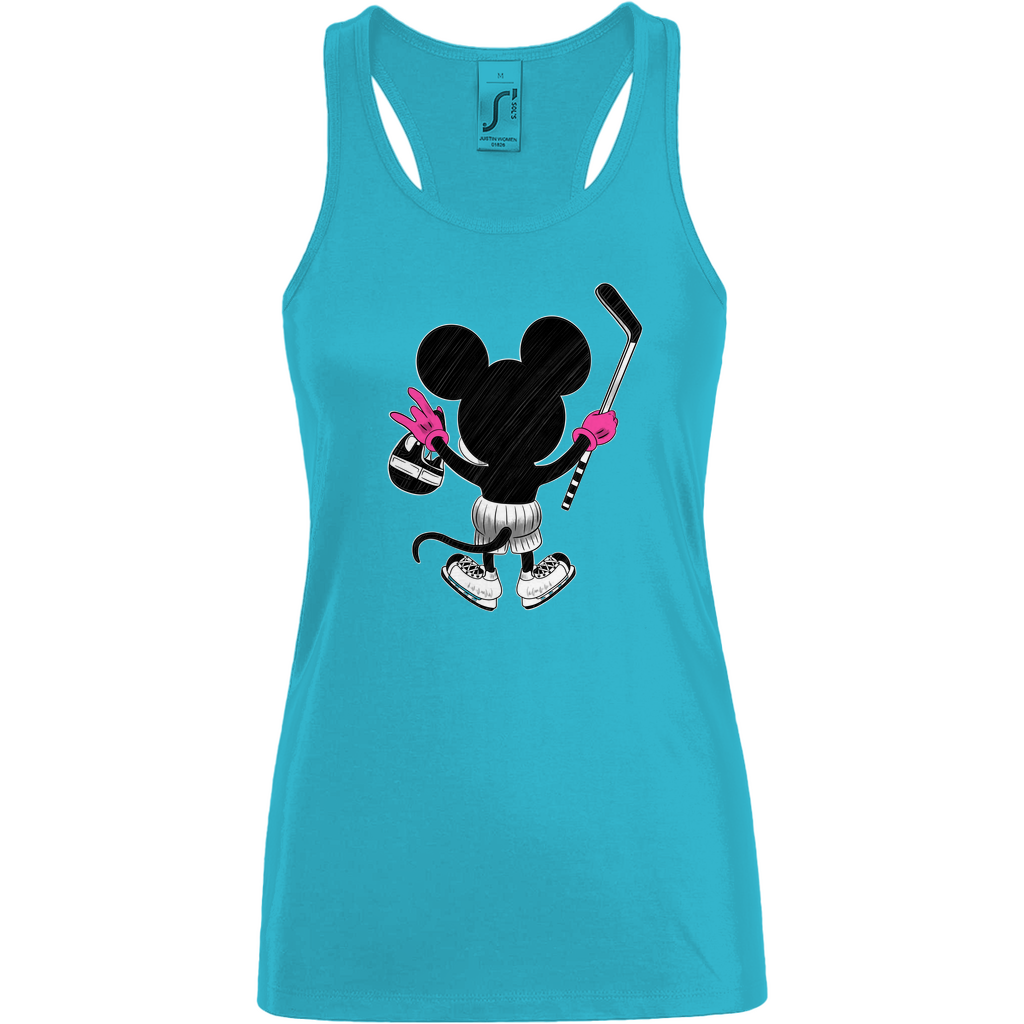 Damen Tank Top HOCKEYMOUSE PINK