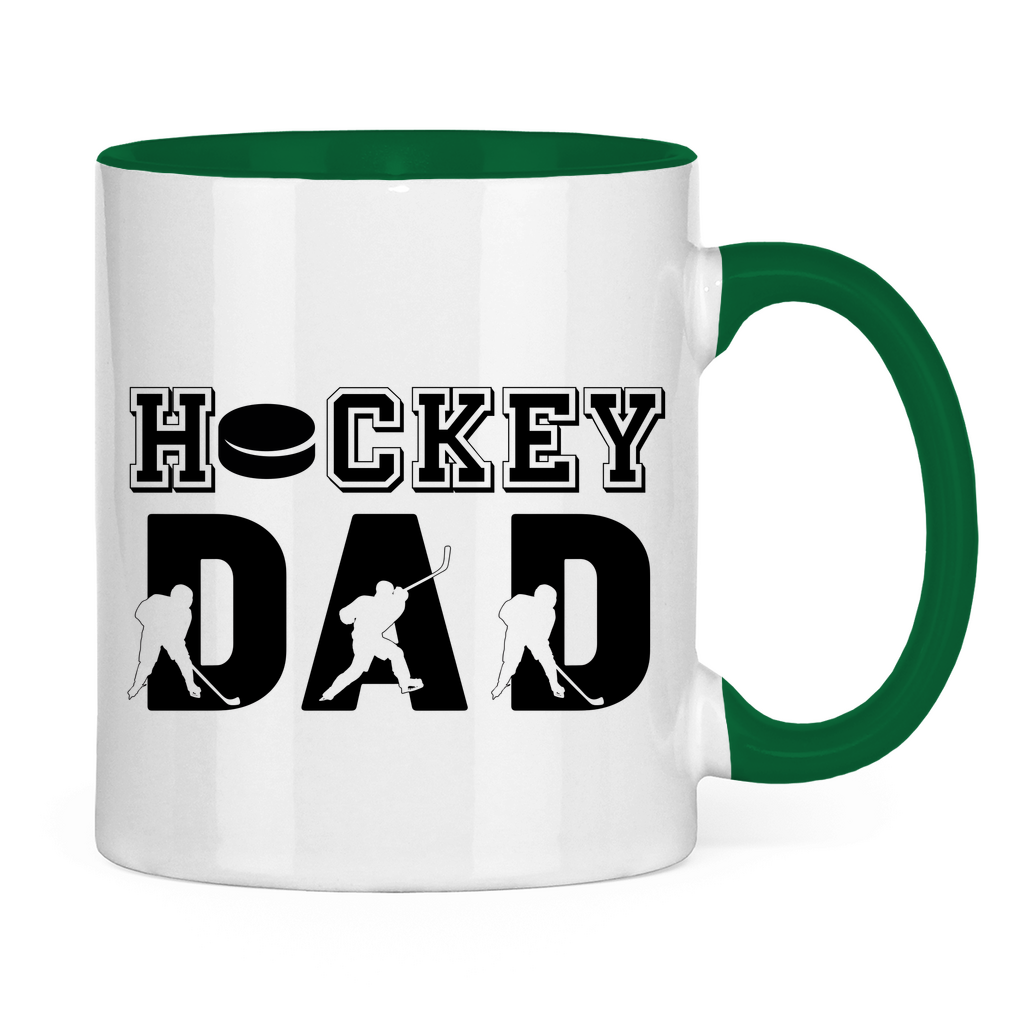 Tasse zweifarbig HOCKEYDAD SPIELER