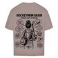 Oversize T-Shirt HOCKEYMOM BRAIN (front&back)