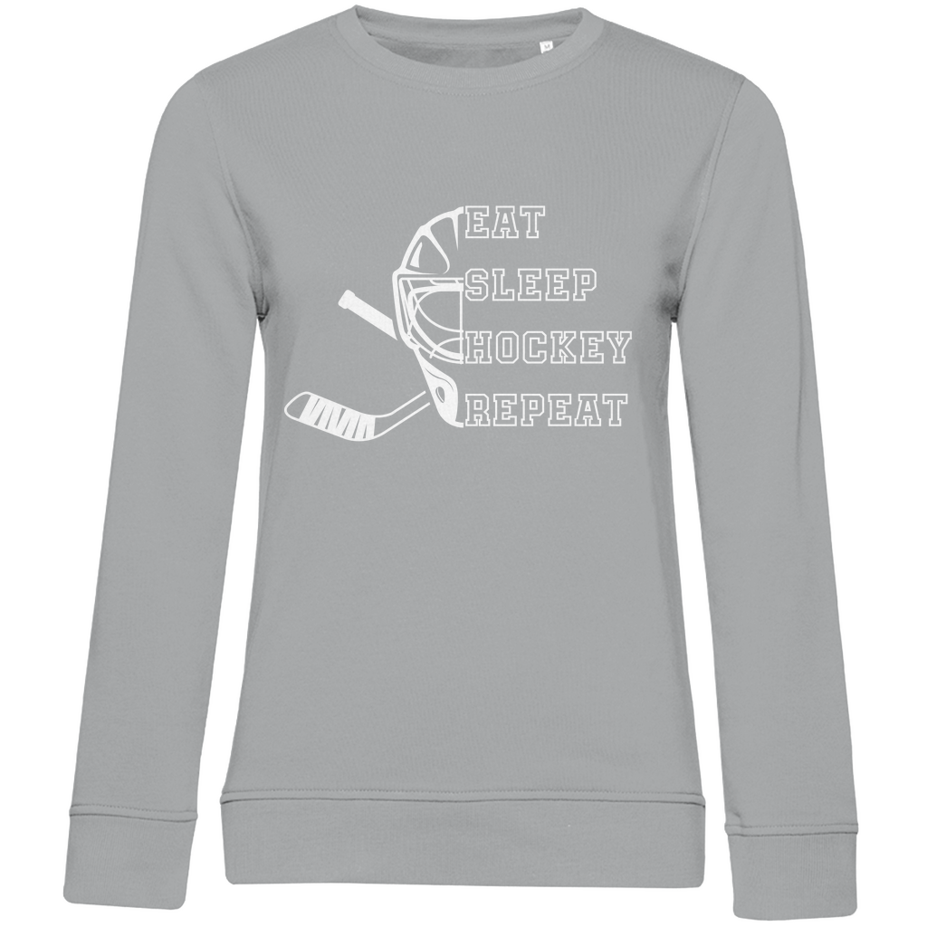 Ladies Sweatshirt EAT, SLEEP GOALIE