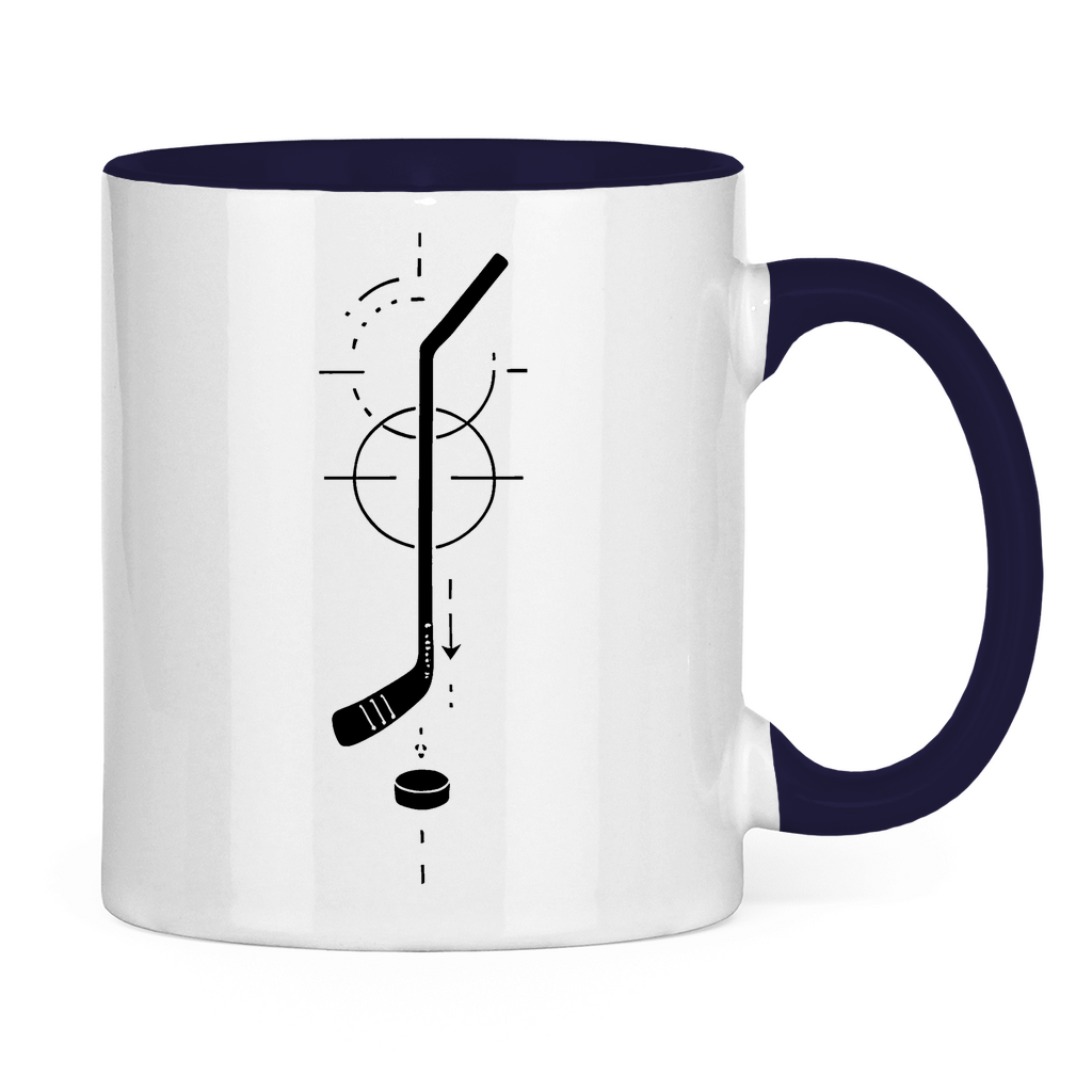 Tasse zweifarbig HOCKEYSTICK MODERN