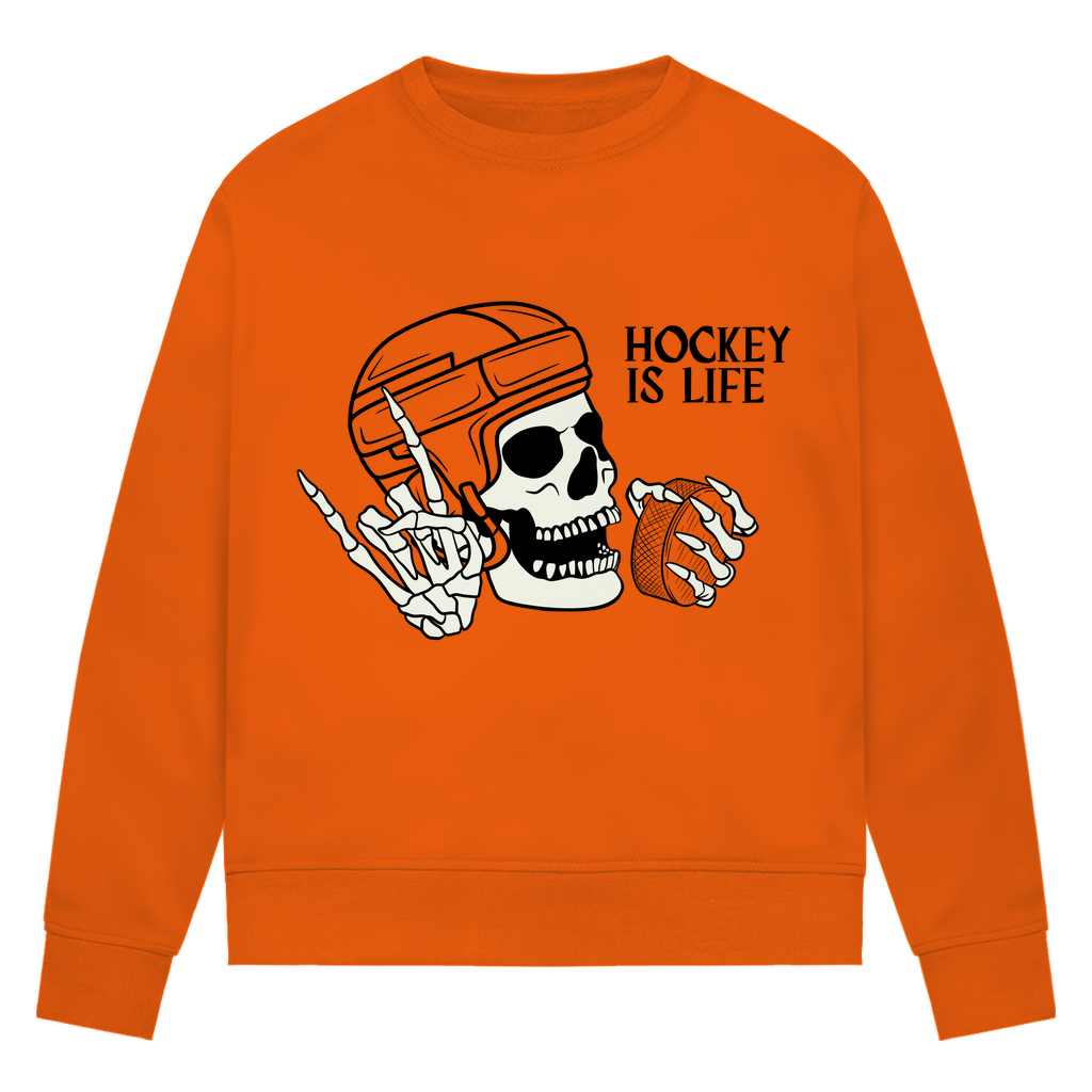 Ladies Sweatshirt HOCKEY IS LIFE