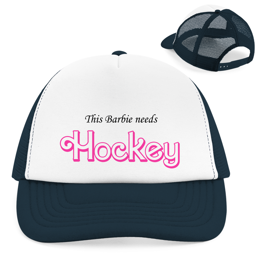 Retro Cap BARBIE NEEDS HOCKEY