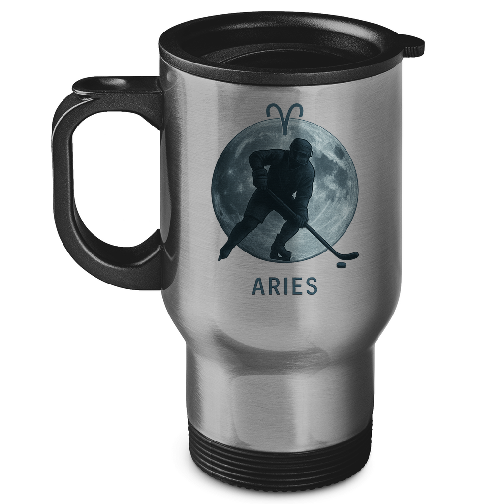 Edelstahl-Thermobecher STERNZEICHEN ARIES / WIDDER