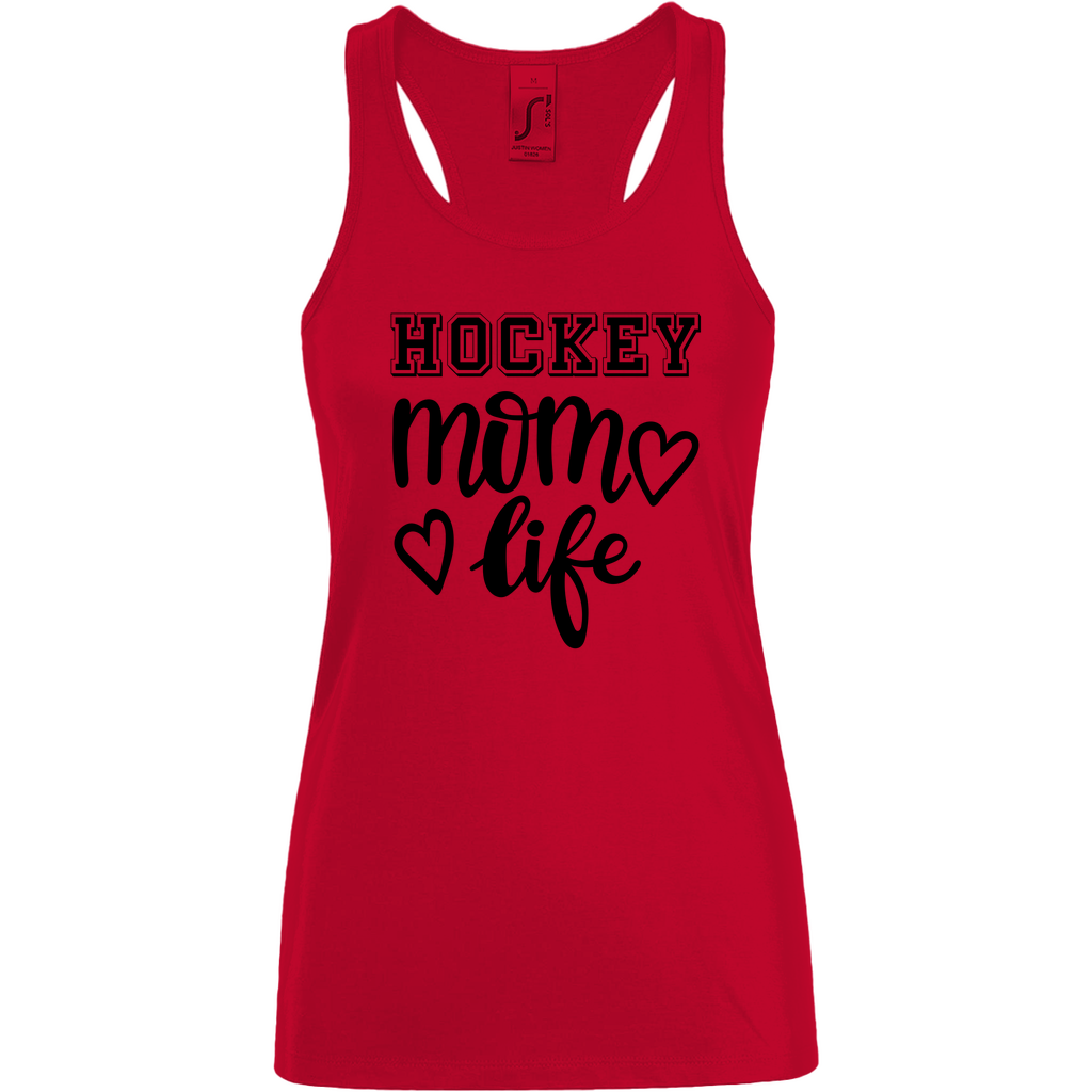 Ladies Tank Top HOCKEY MOM LIFE