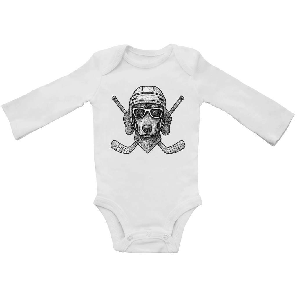 Babybody Langarm COOL HOCKEYDOG