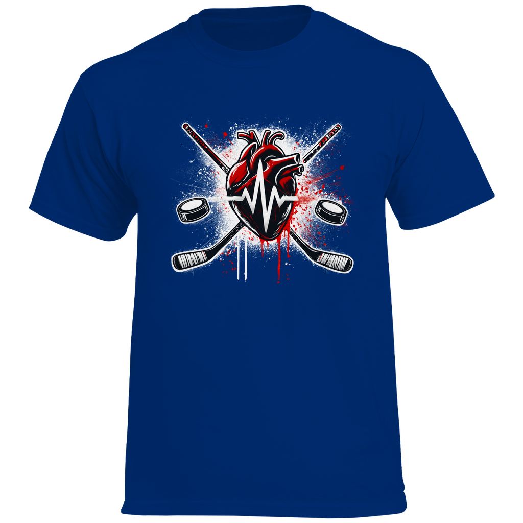 T-Shirt HOCKEY HEARTBEAT