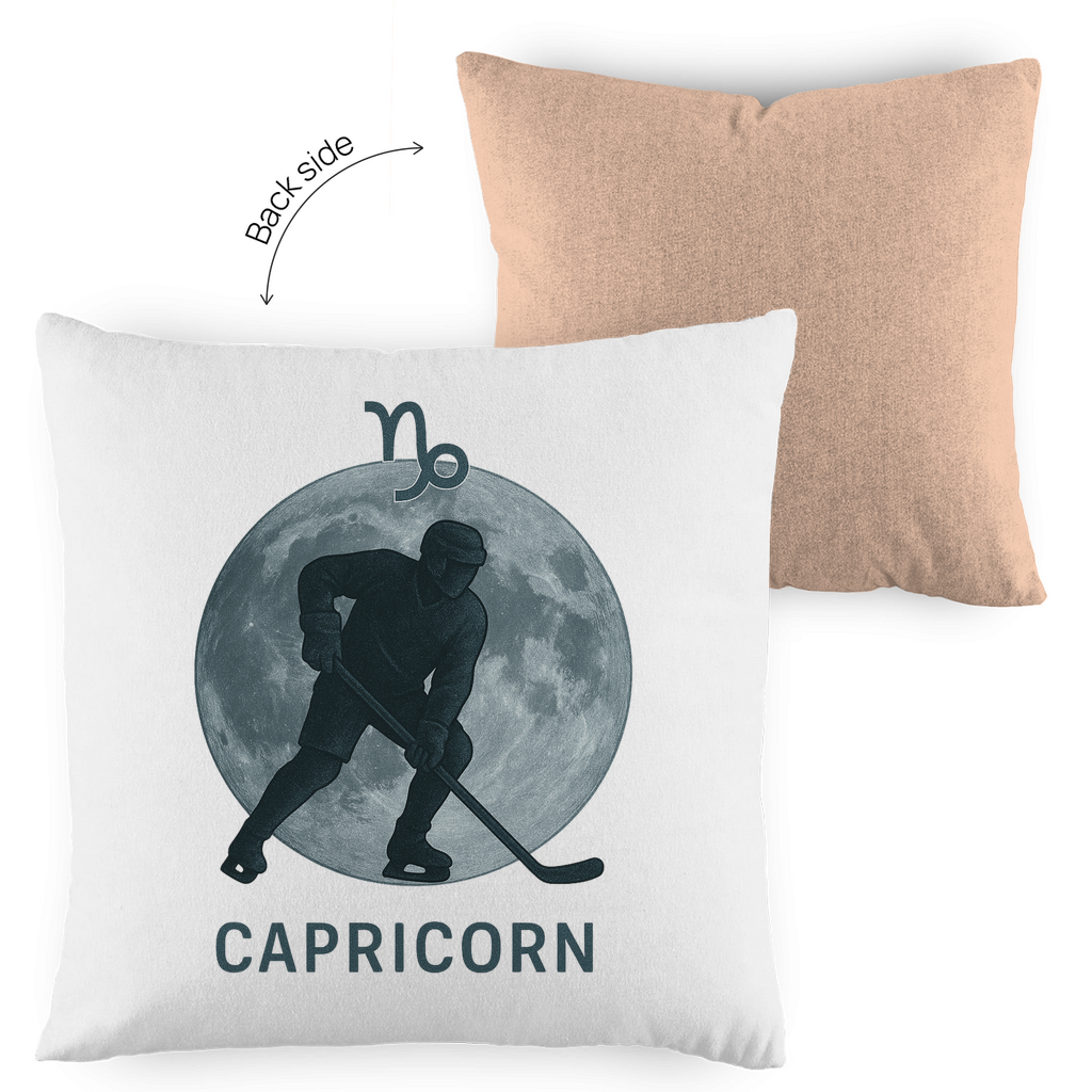 Kopfkissen zweifarbig STERNZEICHEN CAPRICORN / STEINBOCK