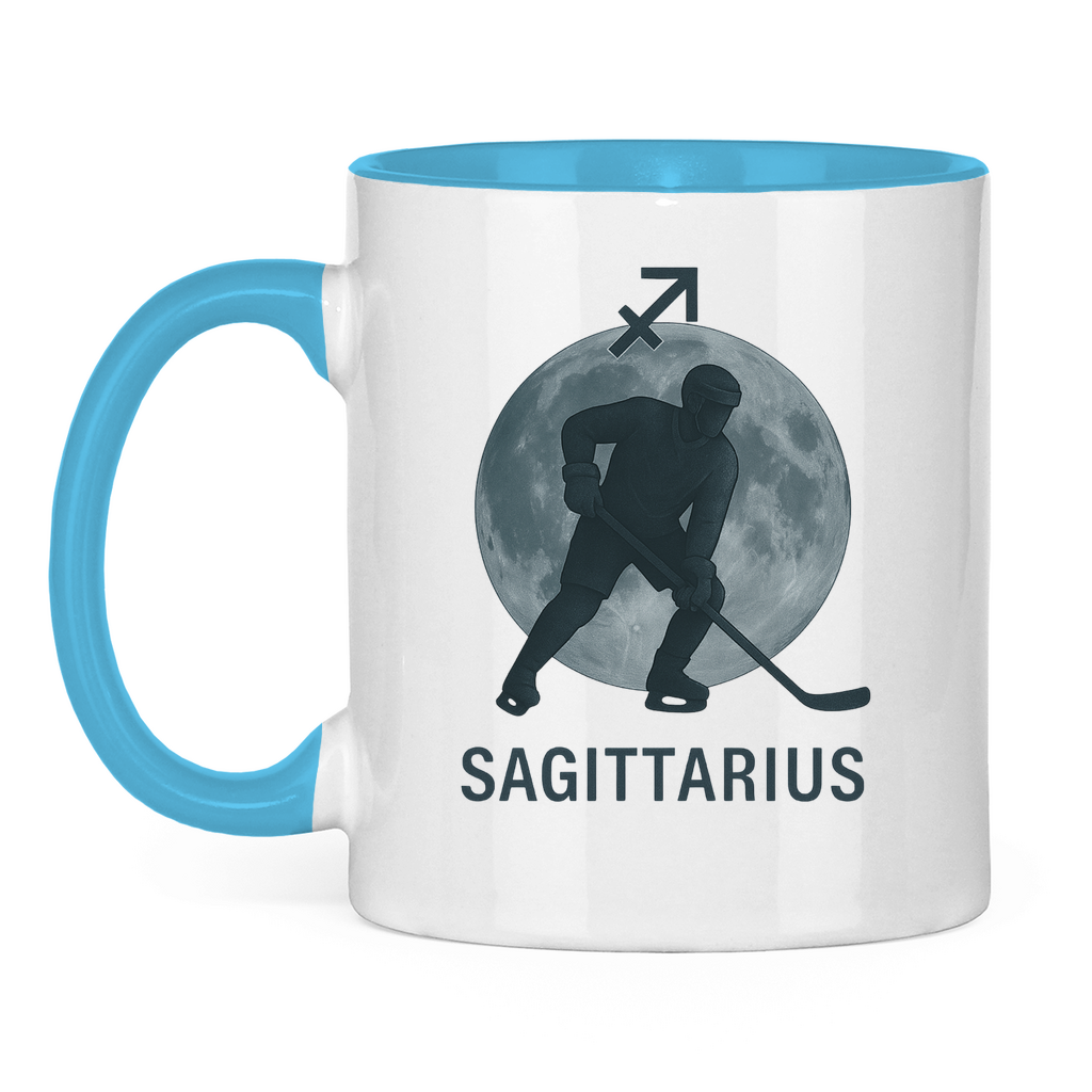 Tasse zweifarbig STERNZEICHEN SAGITTARIUS / SCHÜTZE