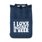Rucksack  I LOVE HOCKEY & BEER