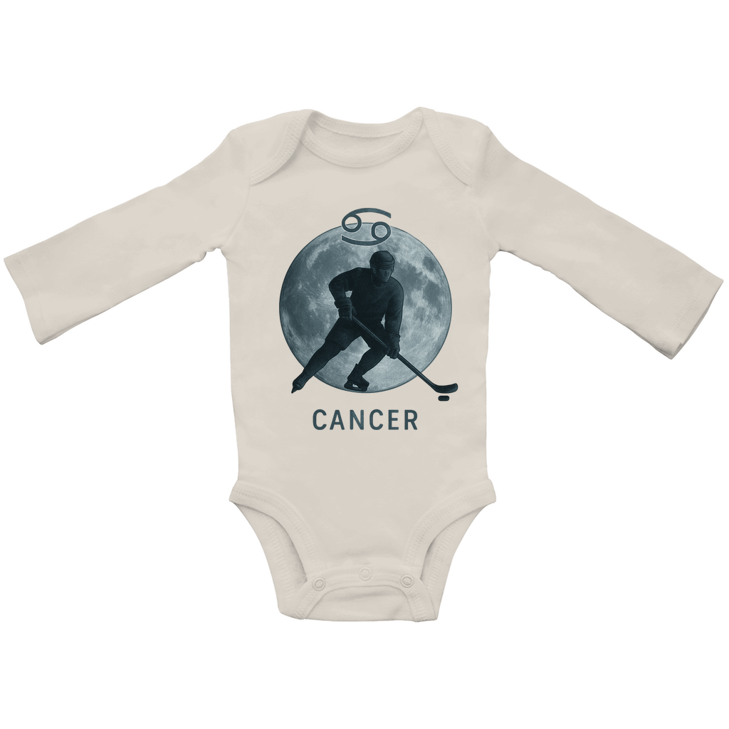 Babybody Langarm STERNZEICHEN CANCER / KREBS