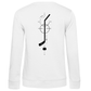 Ladies Sweatshirt HOCKEYSTICK MODERN (back)