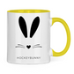 Tasse zweifarbig HOCKEYBUNNY