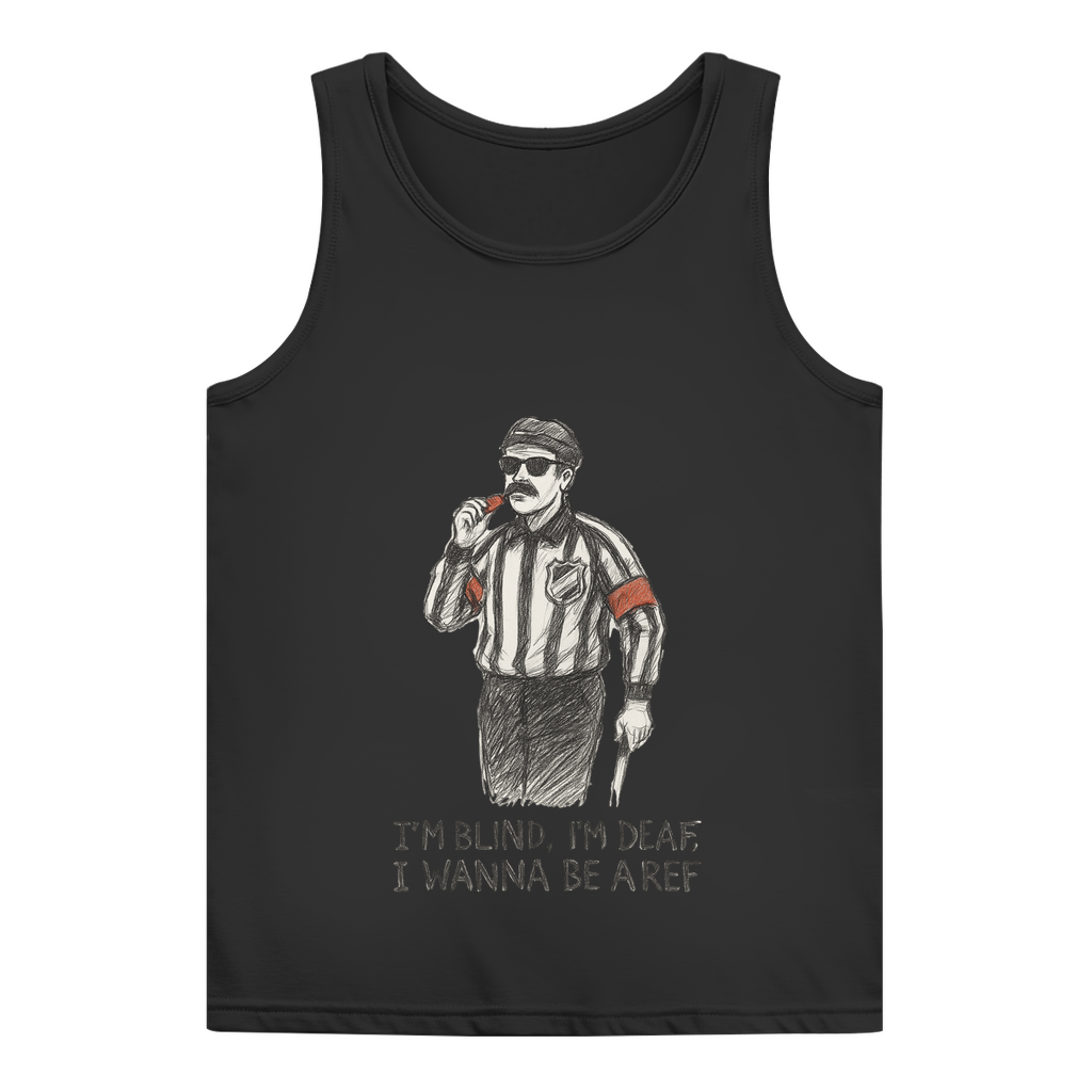 Ladies Tank Top WANNA BE A REF