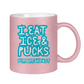 Glitzertasse ICE & PUCKS FOR BREAKFAST