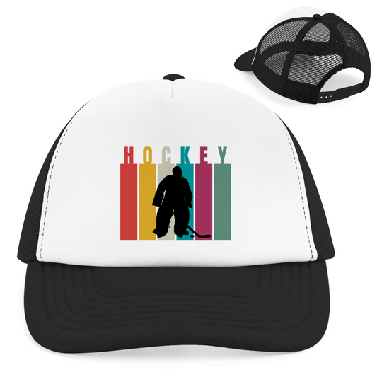 Retro Cap COLOURFUL HOCKEY GOALIE