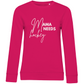 Ladies Sweatshirt MAMA NEEDS HOCKEY