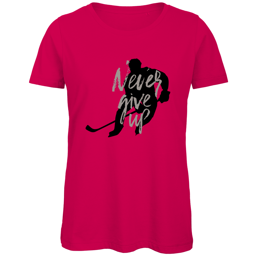 Ladies T-Shirt NEVER GIVE UP