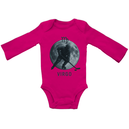 Babybody Langarm STERNZEICHEN VIRGO / JUNGFRAU