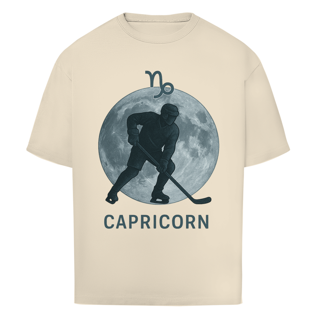 Oversize T-Shirt STERNZEICHEN CAPRICORN / STEINBOCK