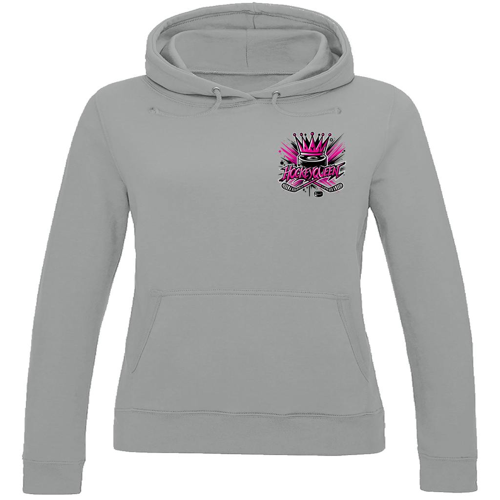 Ladies Hoodie HOCKEYQUEEN (front&back)