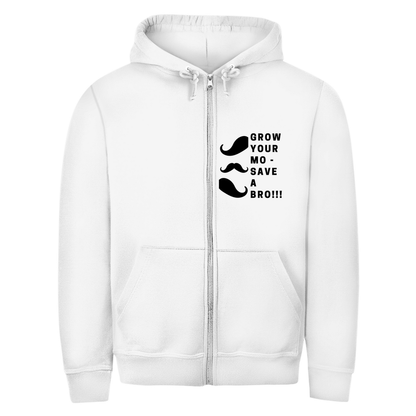 Unisex Zipper GROW YOUR MO