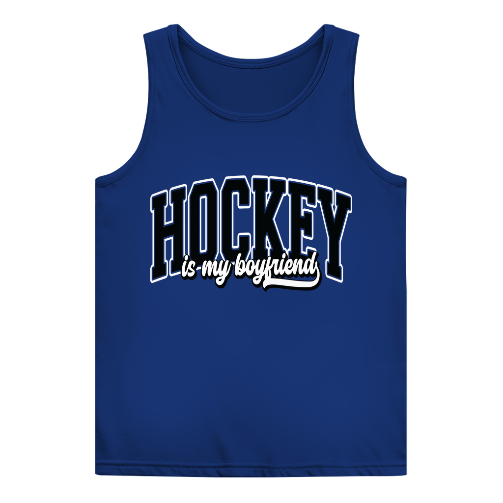 Ladies Tank Top HOCKEY IS MY BOYFRIEND