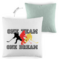 Kopfkissen zweifarbig ONE TEAM-ONE DREAM GER