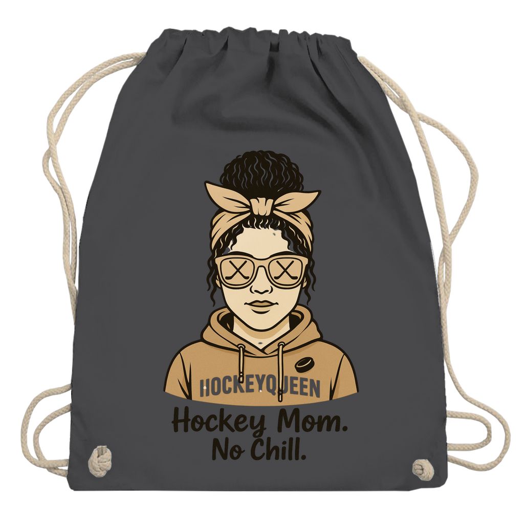 Turnbeutel HOCKEY MOM - NO CHILL